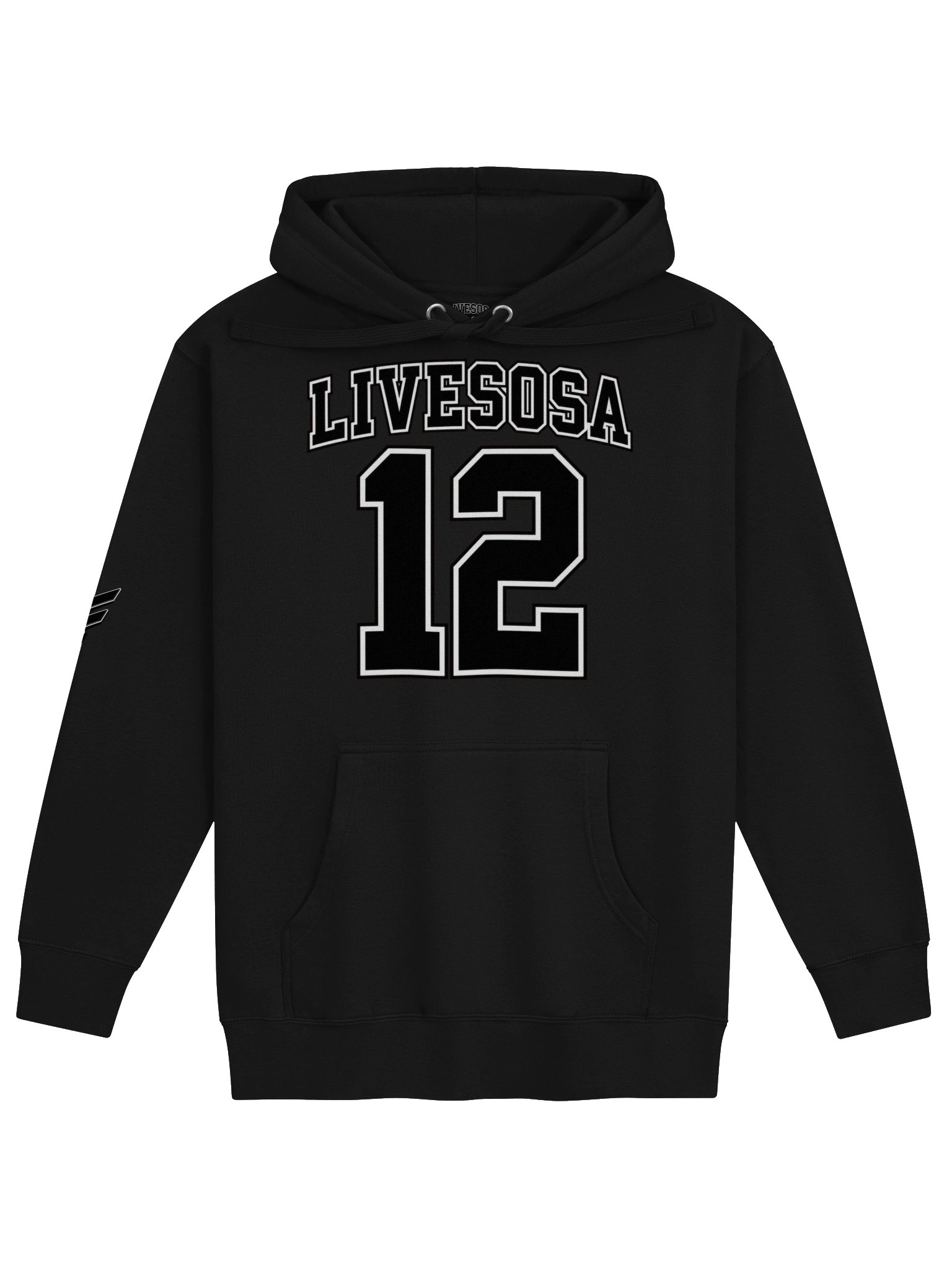 LIVESOSA 12 Bold Graphic Hoodie product image (1)