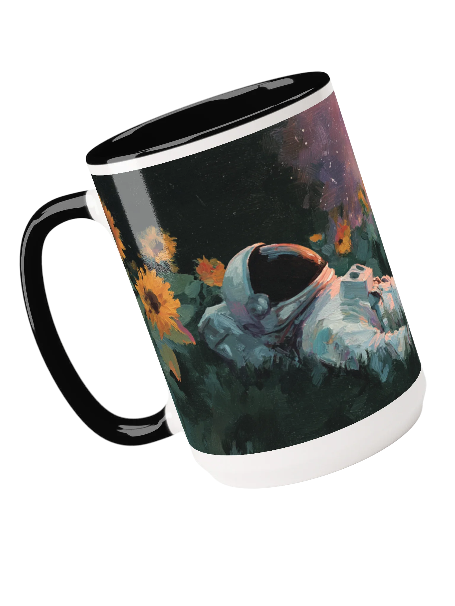 Cosmic Rest Stop | Astronaut Mug product image (1)