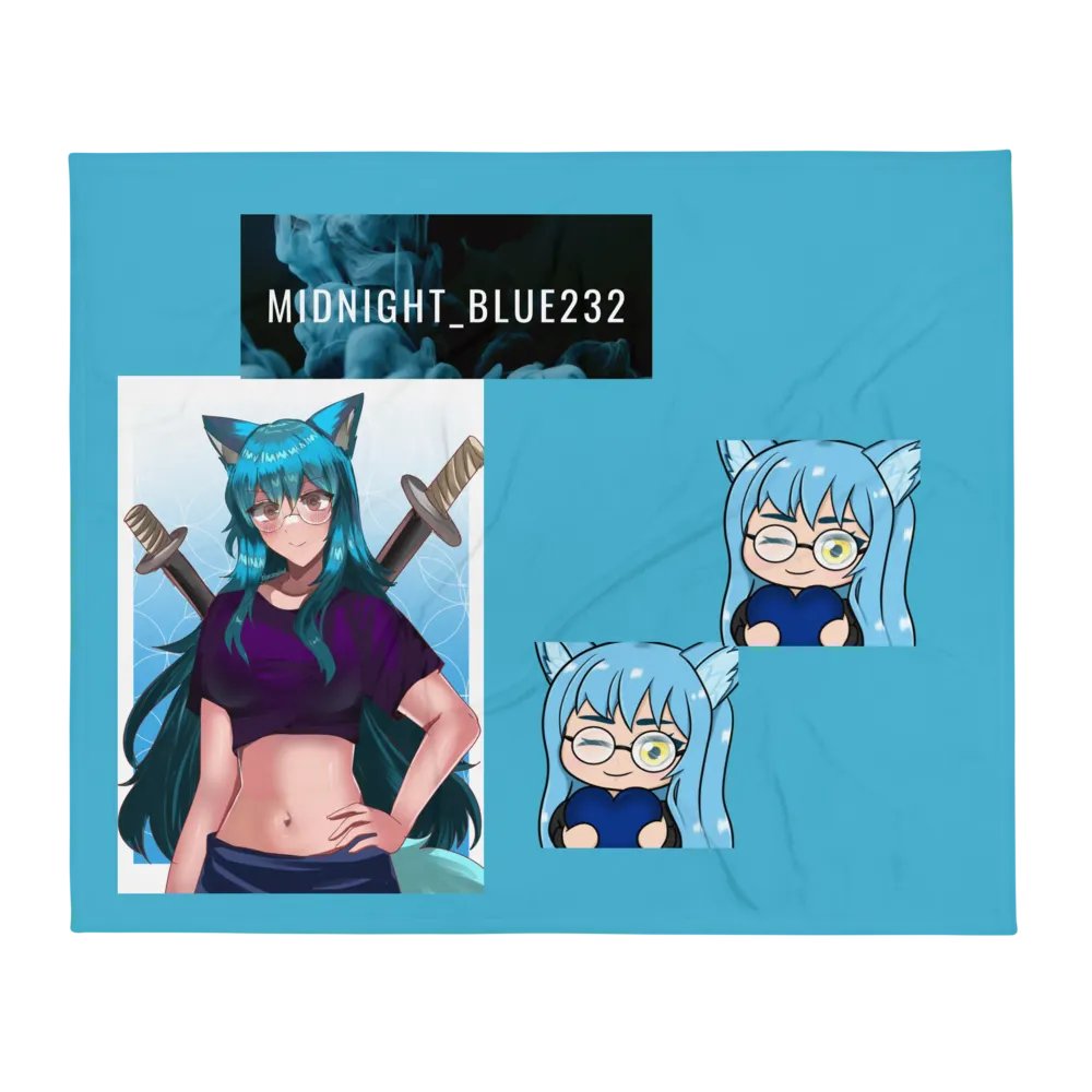 Blue232 Throw blanket product image (1)