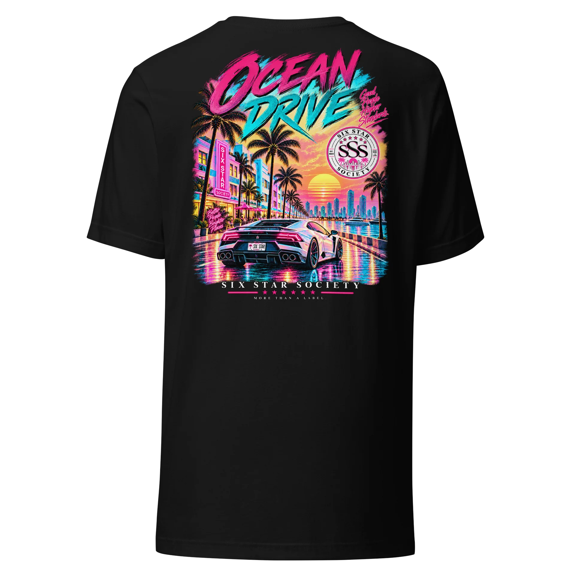 Six Star Society Ocean Drive Tee product image (4)