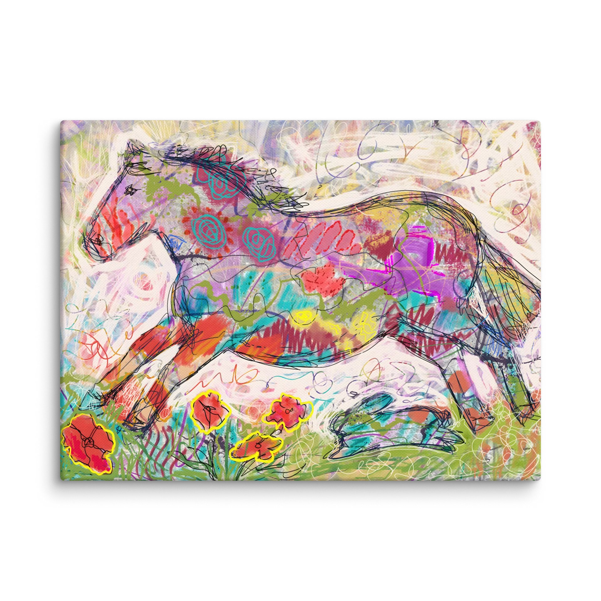 Horse & Bunny Canvas product image (1)