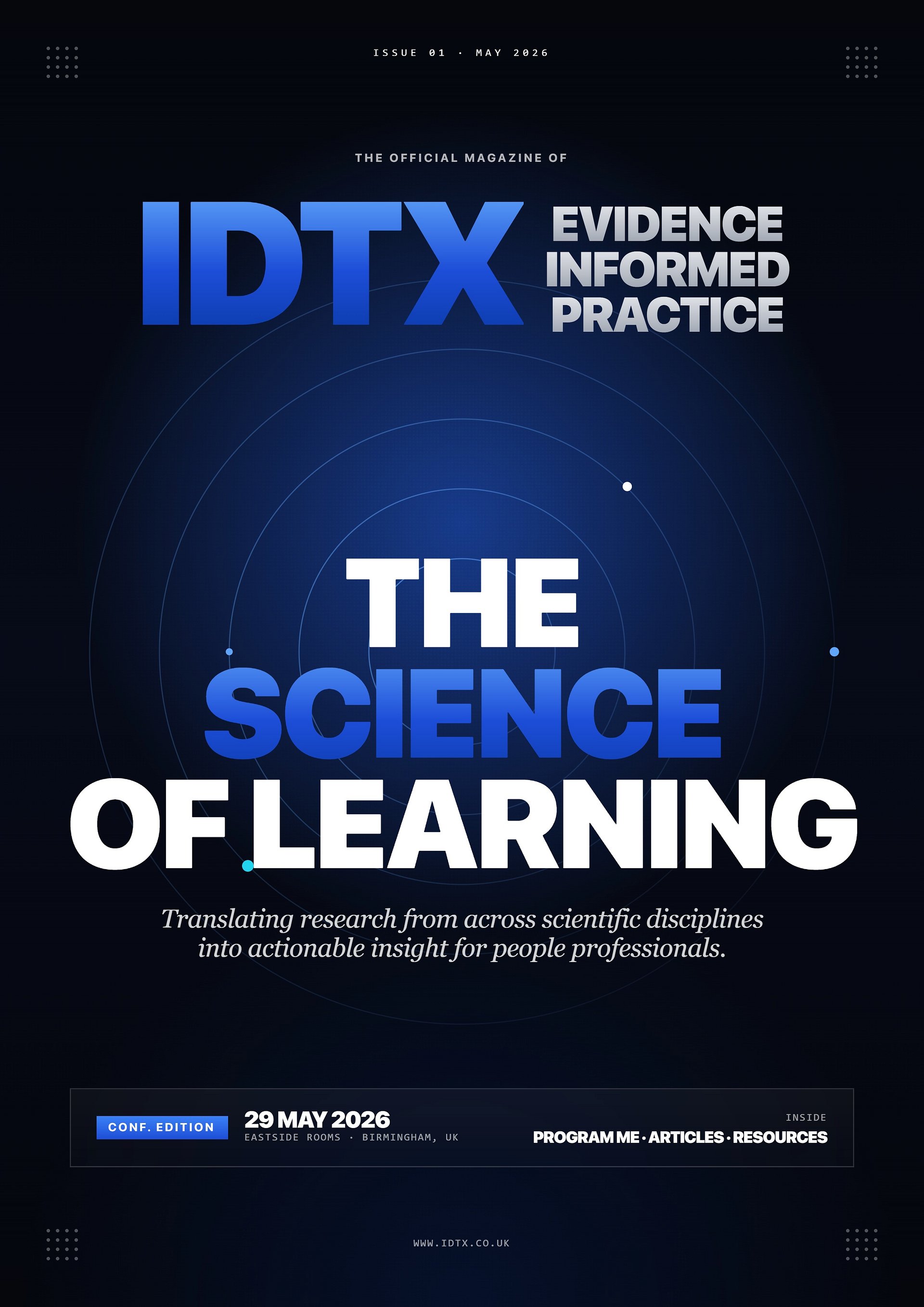 IDTX Magazine - May 2026: The Science of Learning product image (1)