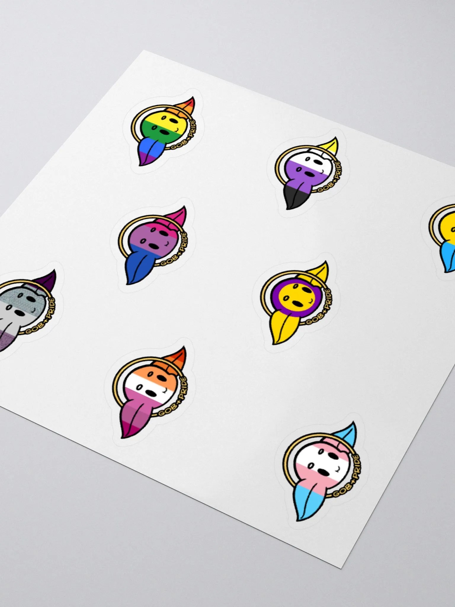 Gob+Pride stickers product image (3)