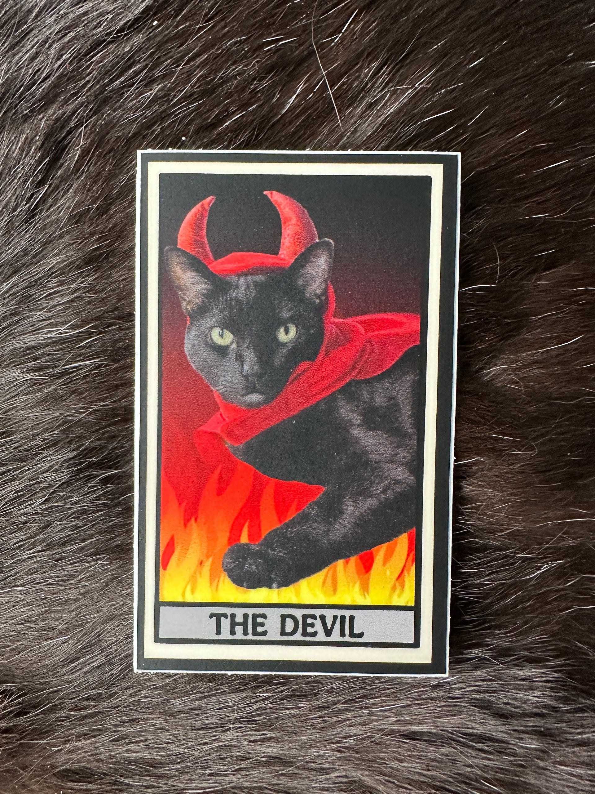 The Devil tarot card sticker product image (1)
