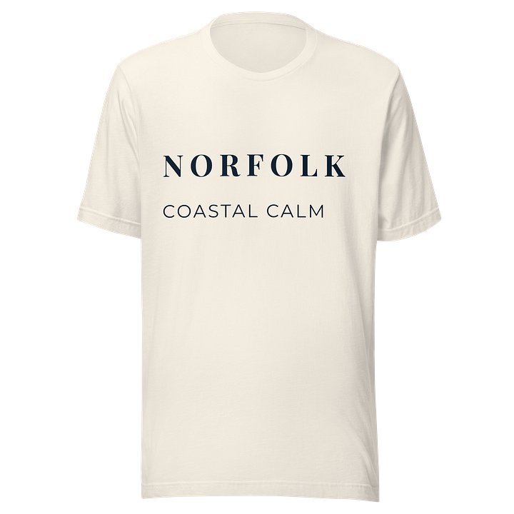 Norfolk Coastal Calm T-Shirt | Minimalist Norfolk Lifestyle Clothing product image (1)