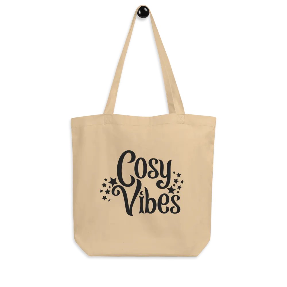 Cosy Vibes Eco Cotton Tote Bag - Natural product image (7)