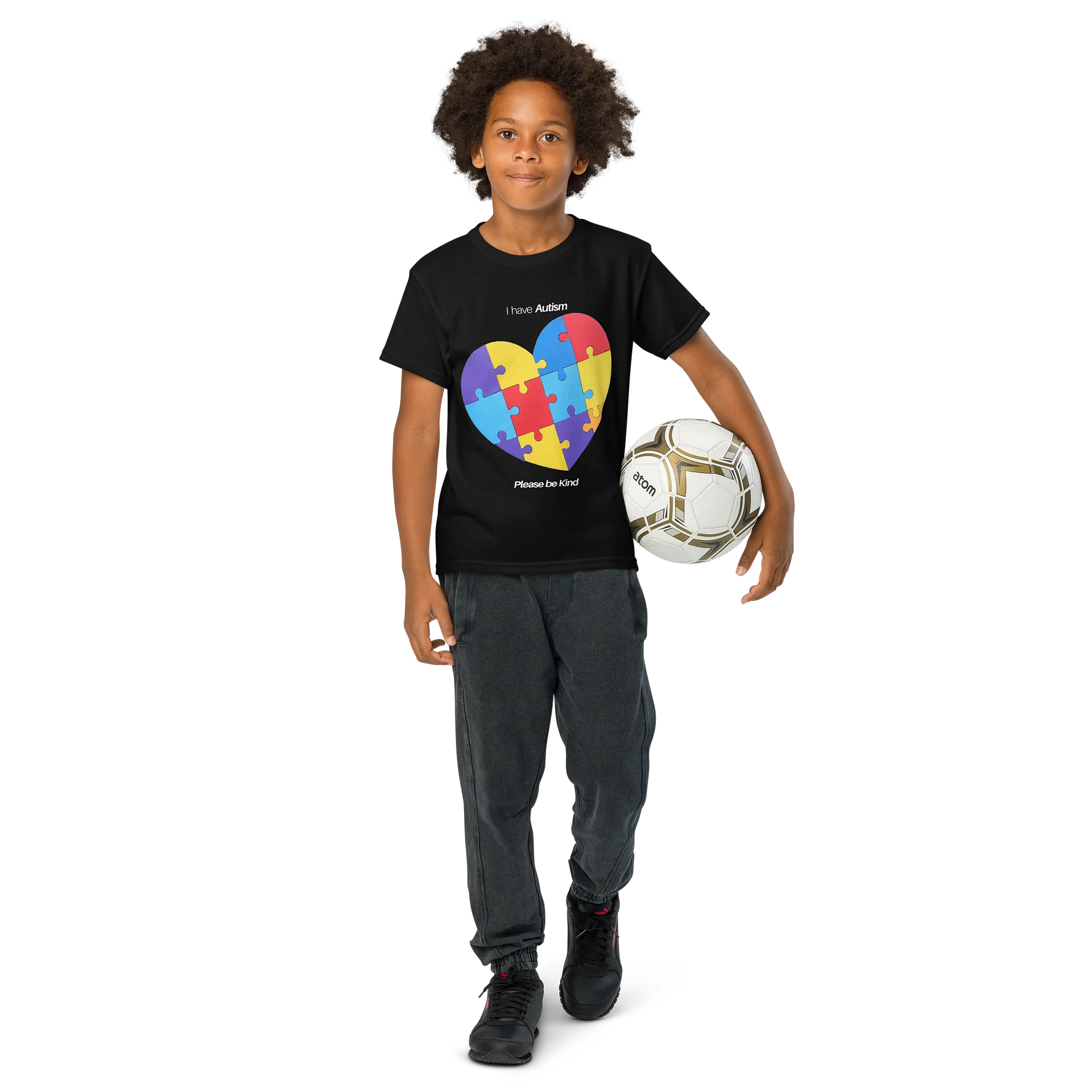 I Have Autism Please Be Kind Kids T-Shirt product image (6)