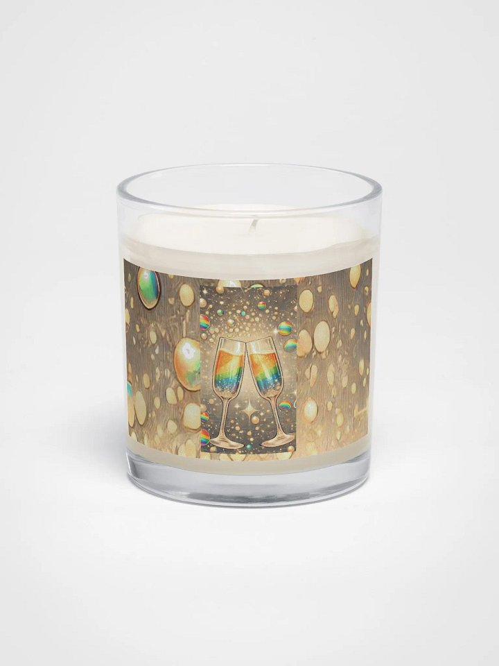 Rainbow Champagne Celebration Soy Wax Candle product image (1)