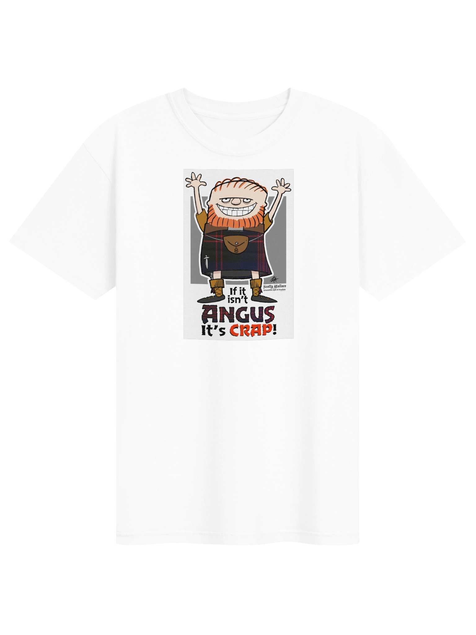 Angus Clan Tartan - Funny Scottish Humor Scotty Wallace product image (235)