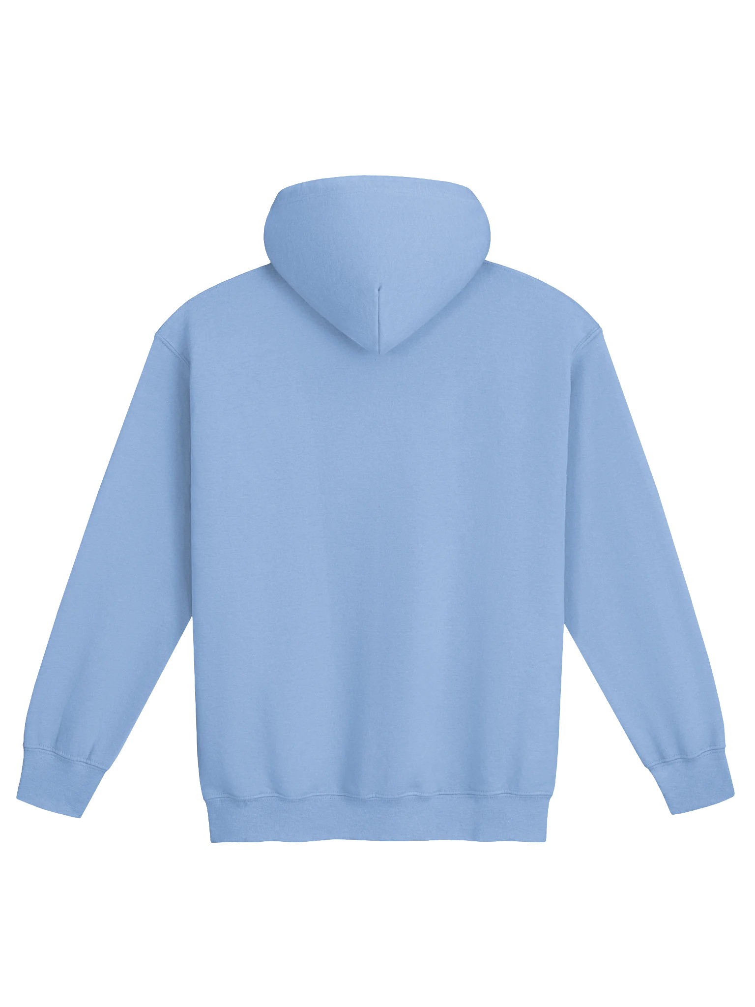 Adult Zip-Up Hoodie - Light Blue, Logo on Front product image (2)