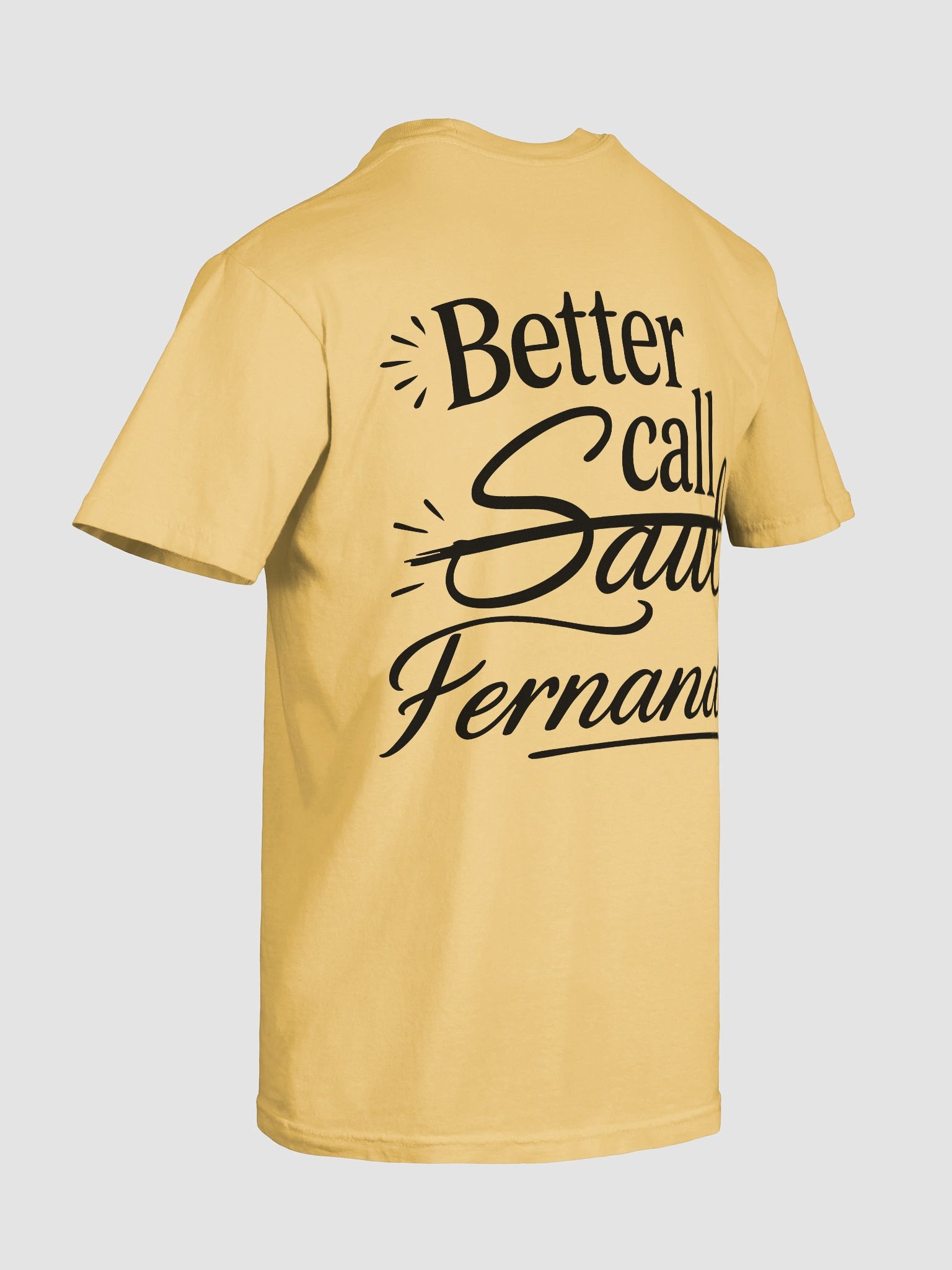 Team T-Shirt - Fernanda (Yellow) product image (10)