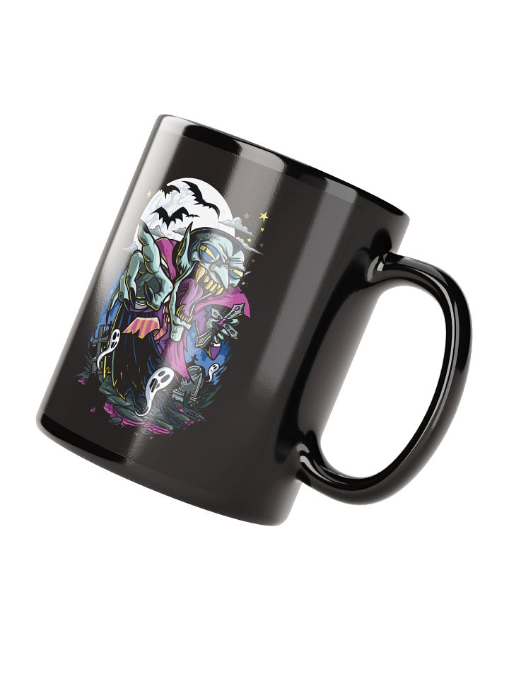 Ceramic Mug – "Monstrous Symmetry" Modern Graphic Coffee Mug for Daily Use product image (2)