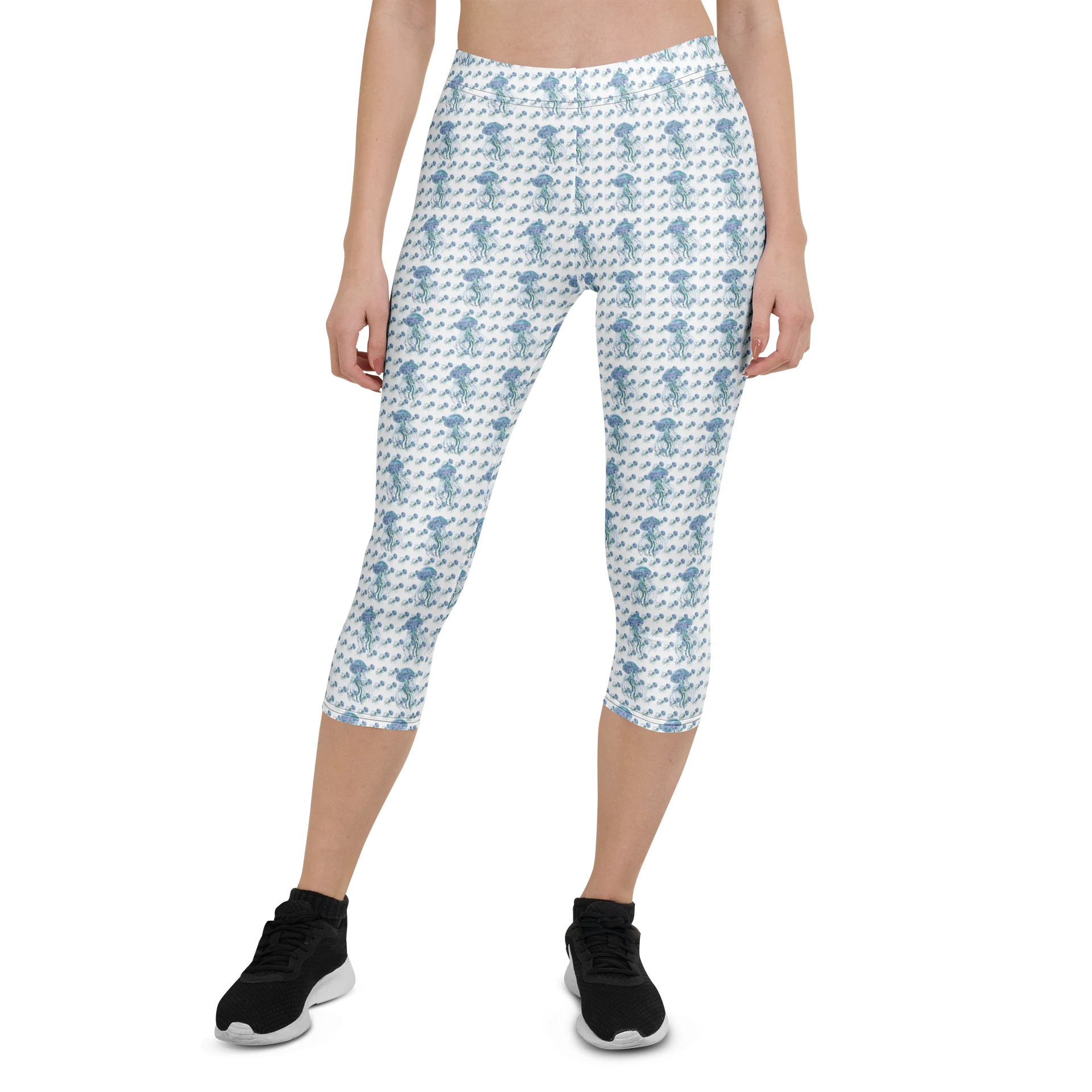 "JELLYFISH" CAPRI LEGGINGS product image (1)