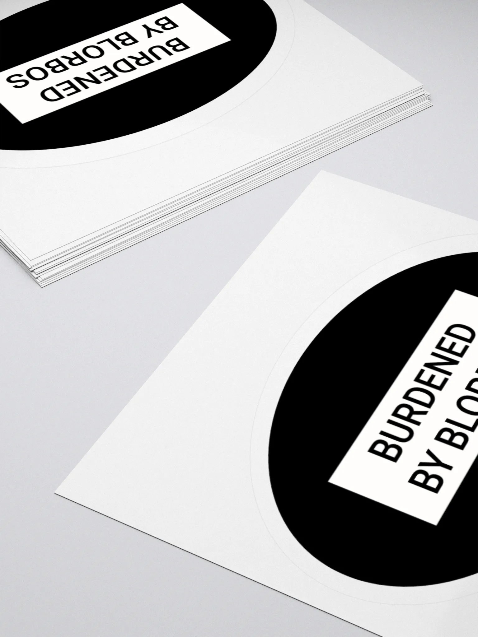 Burdened by Blorbos sticker product image (10)