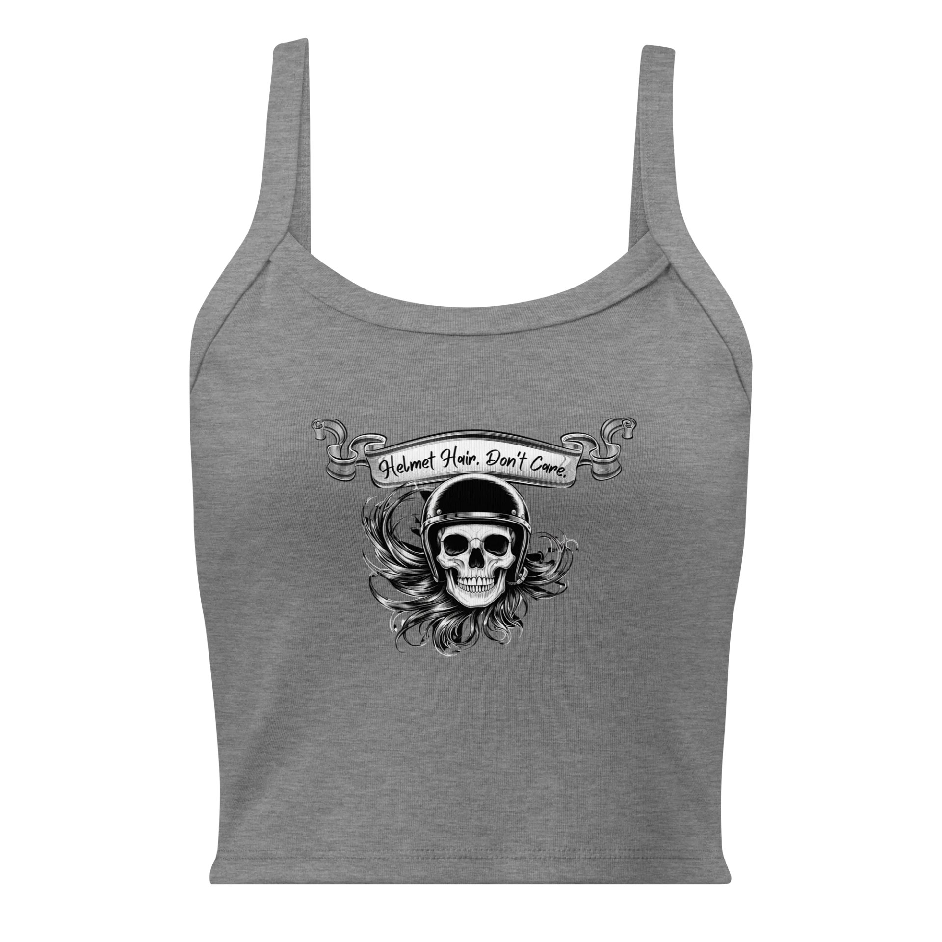 Helmet Hair, Don’t Care – Women’s Biker Vest Top product image (3)