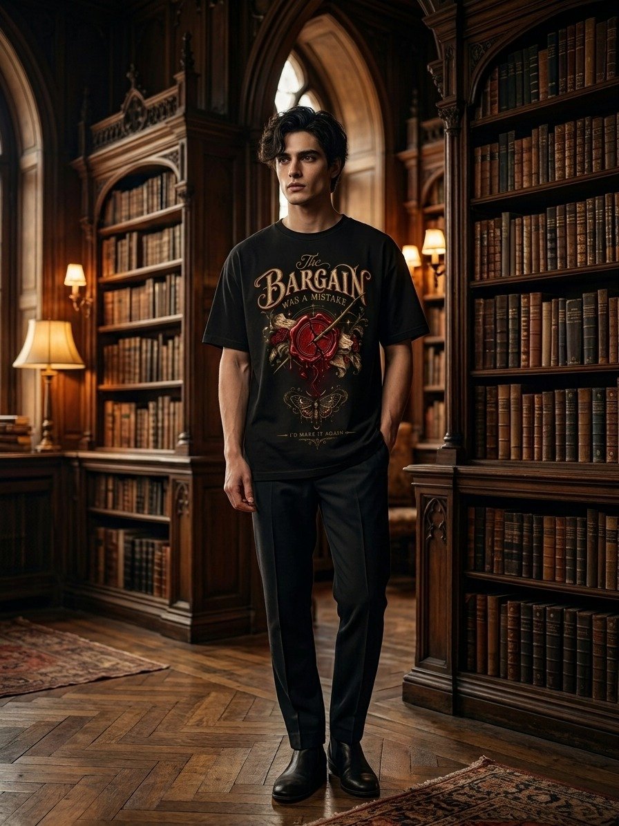 The Bargain Was a Mistake Dark Academia Bookish Design product image (4)