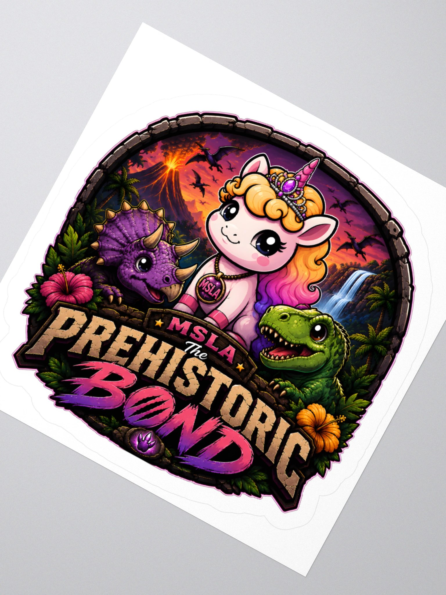 The Prehistoric Bond - Stickers product image (1)