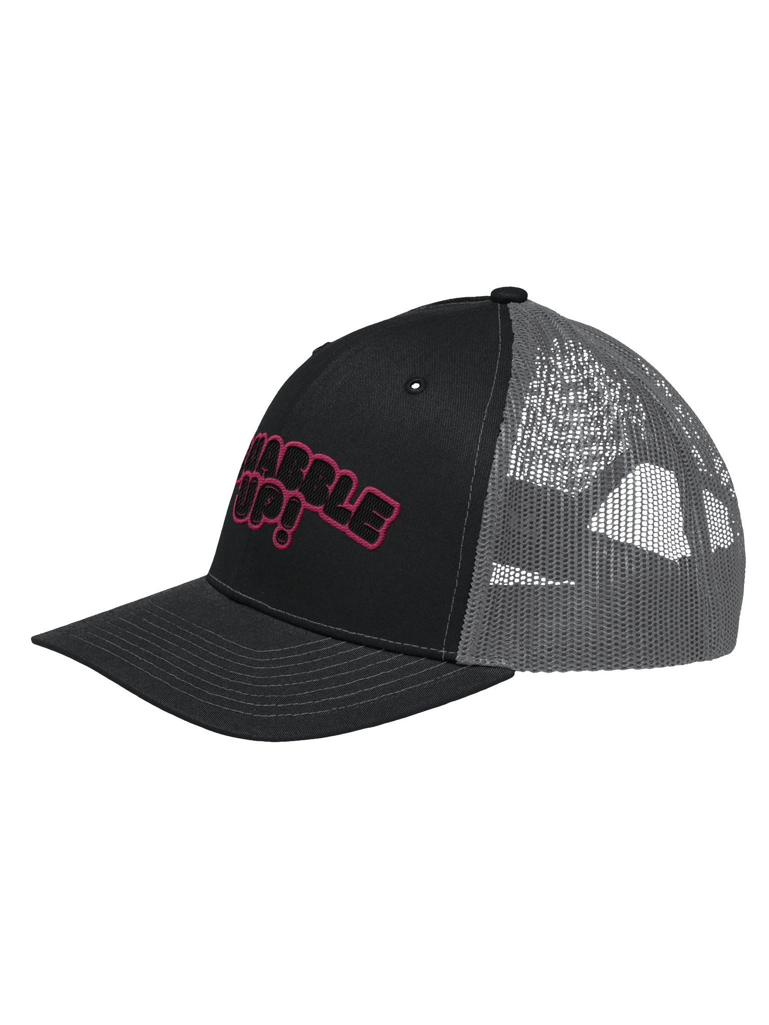 Squabble Up! Pink Graffiti Trucker Hat product image (2)