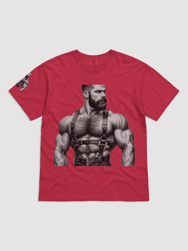 1940s Gay Power Leather Daddy Muscle Bear San Francisco Leder Pride Graphic Design product image (1)