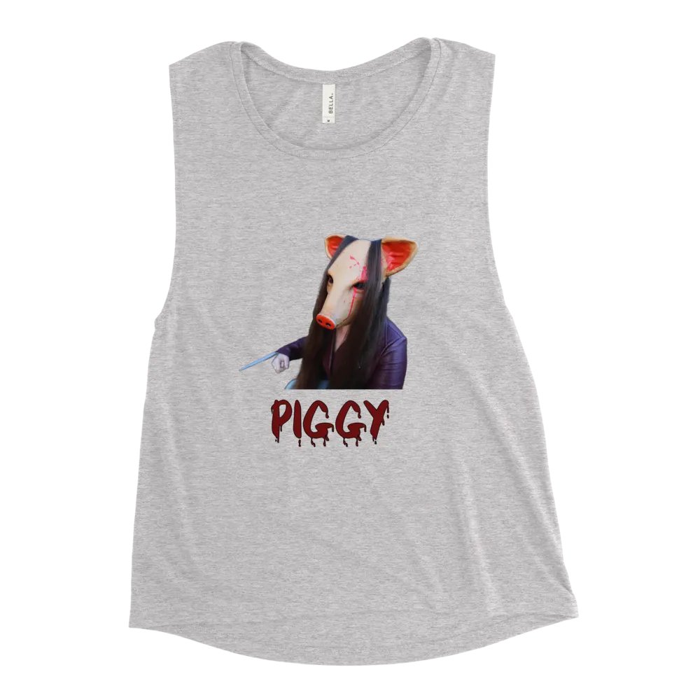Piggy Women's Muscle Tank product image (2)