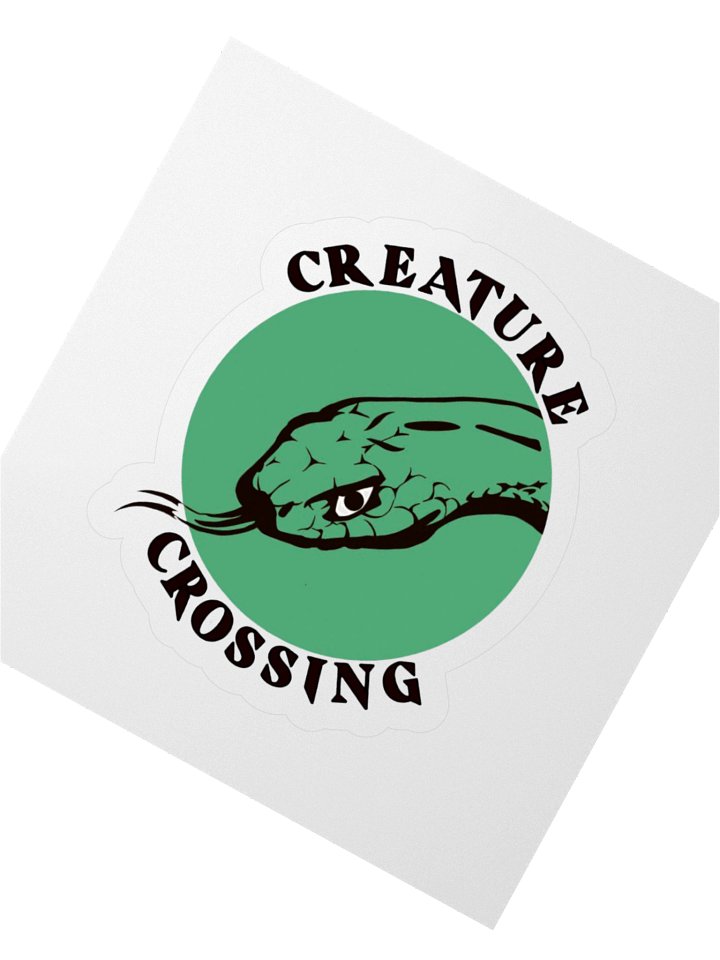 Creature Crossing logo sticker product image (6)