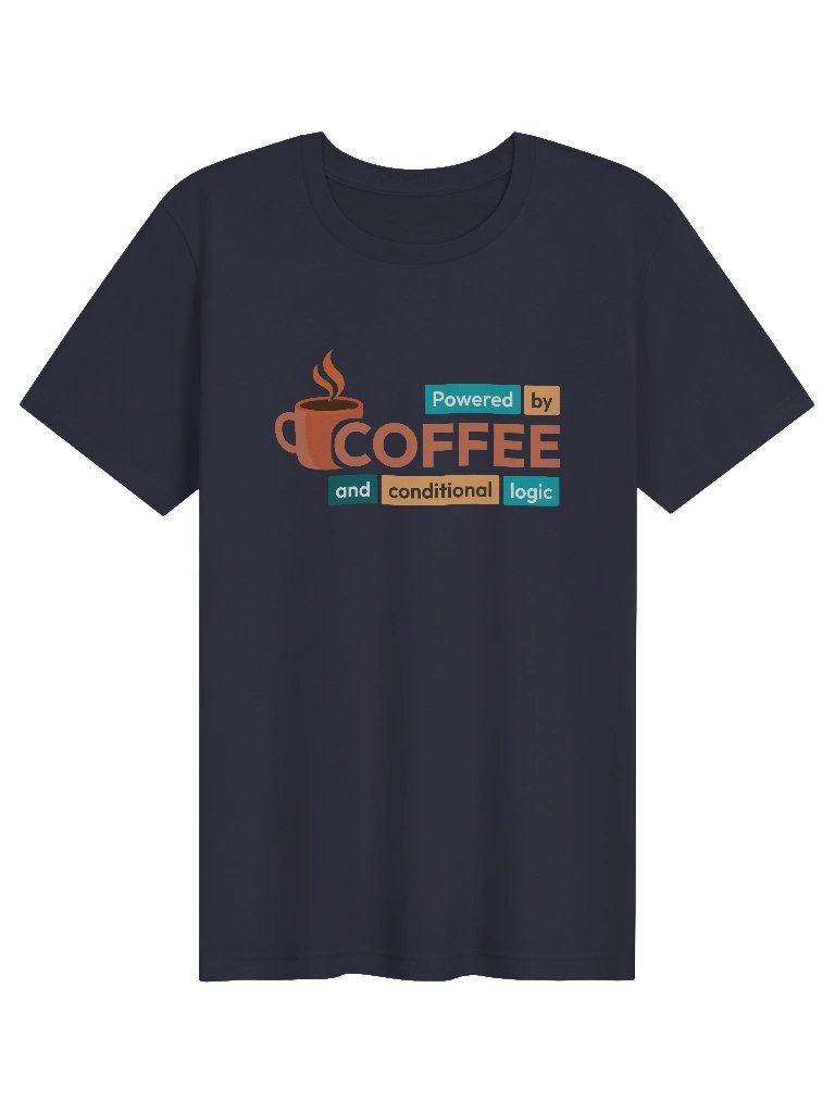 Powered by coffee Unisex Tee product image (1)