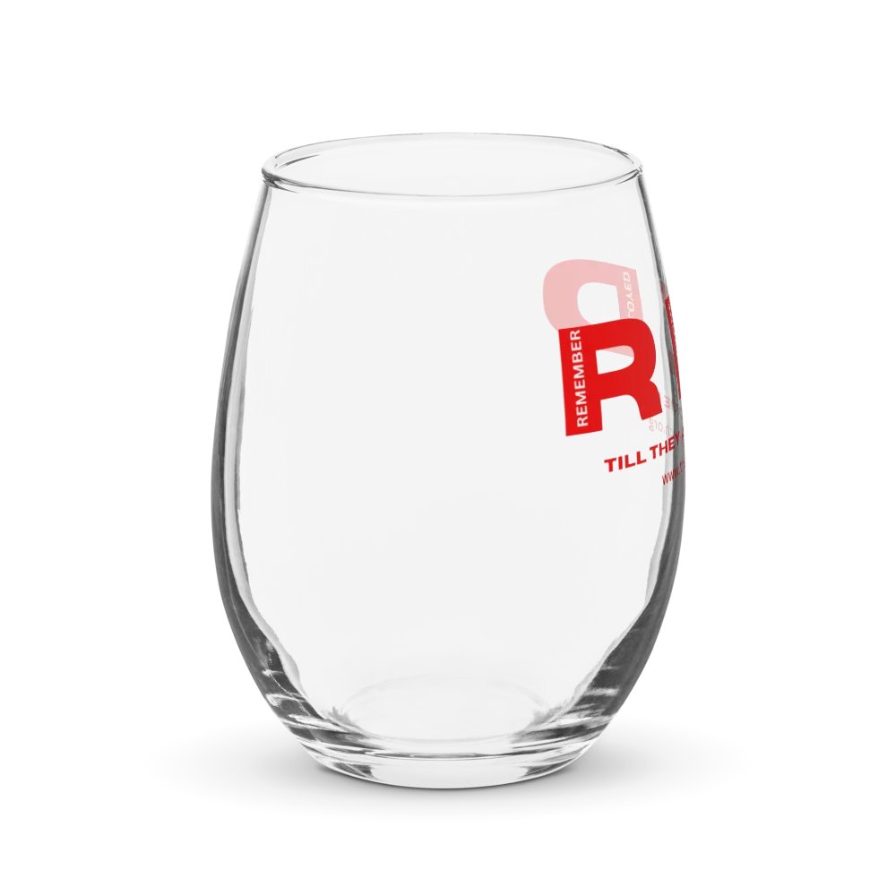 Remember Everyone Deployed Stemless Wine Glass product image (5)