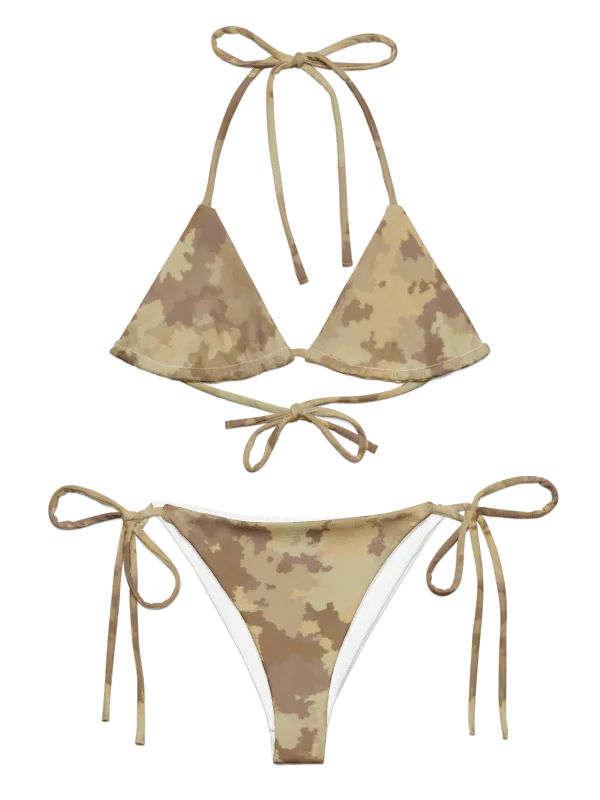 String Bikini Set-Desert Camo product image (6)