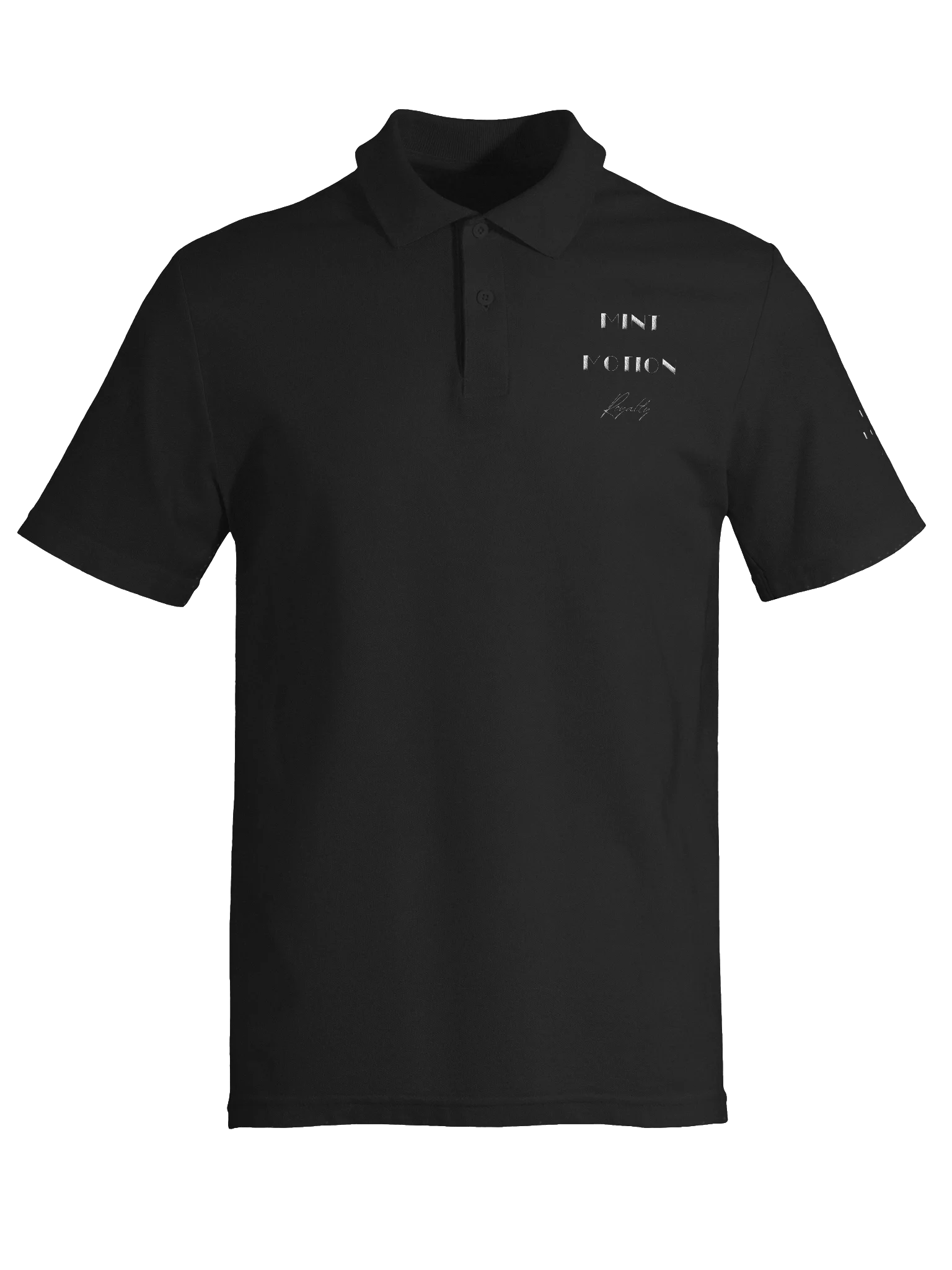 Royalty Series White Print Premium Polo Shirt product image (9)