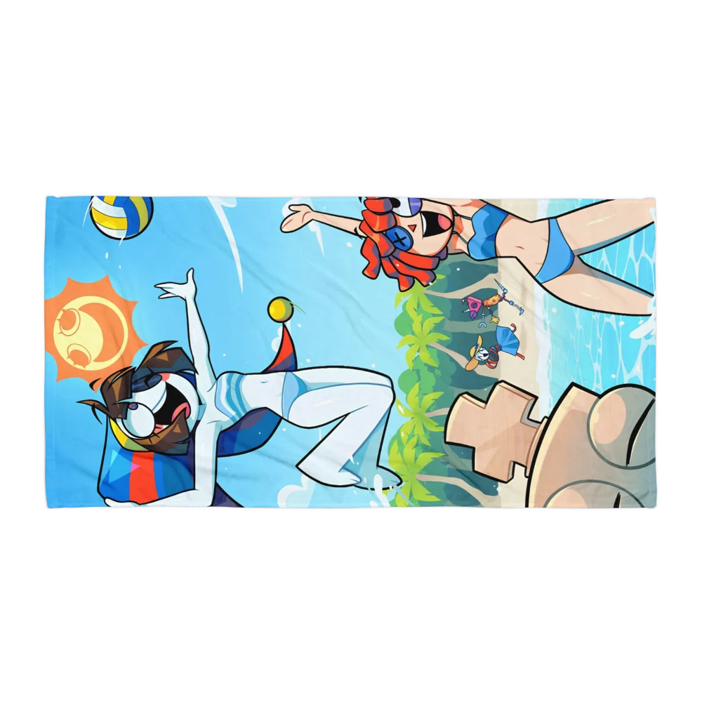 LowkeyFire TADC Beach Towel product image (1)