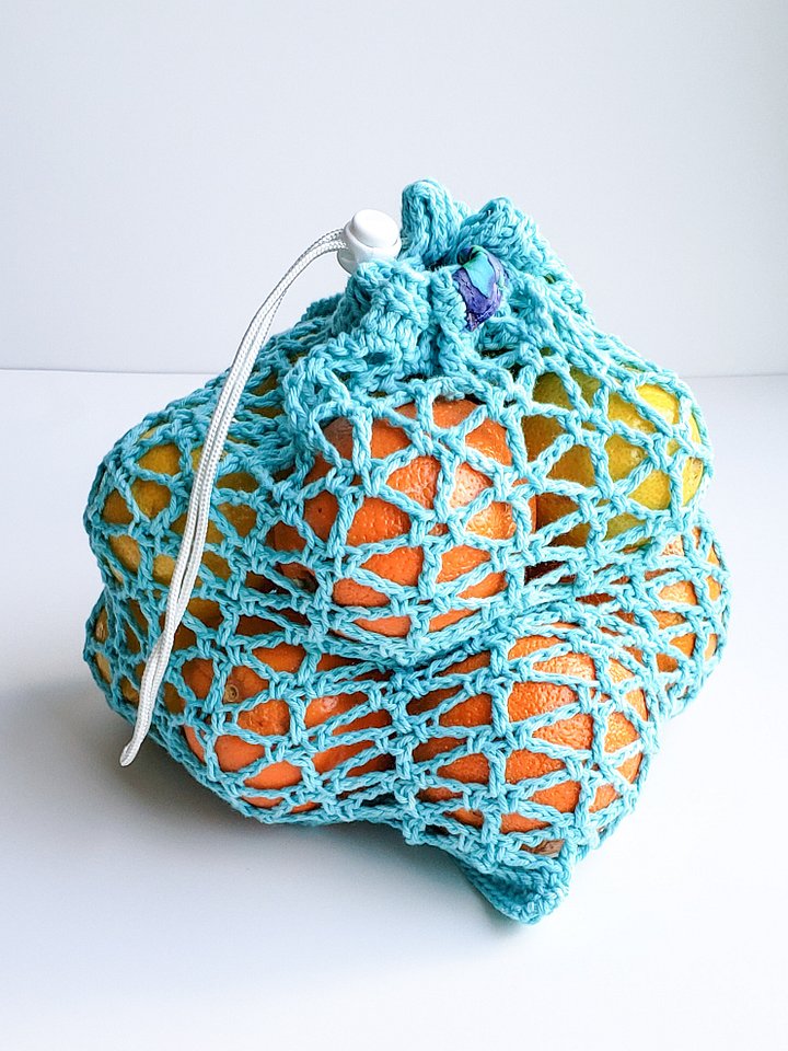 Star Lattice Produce Bag Crochet Pattern product image (2)