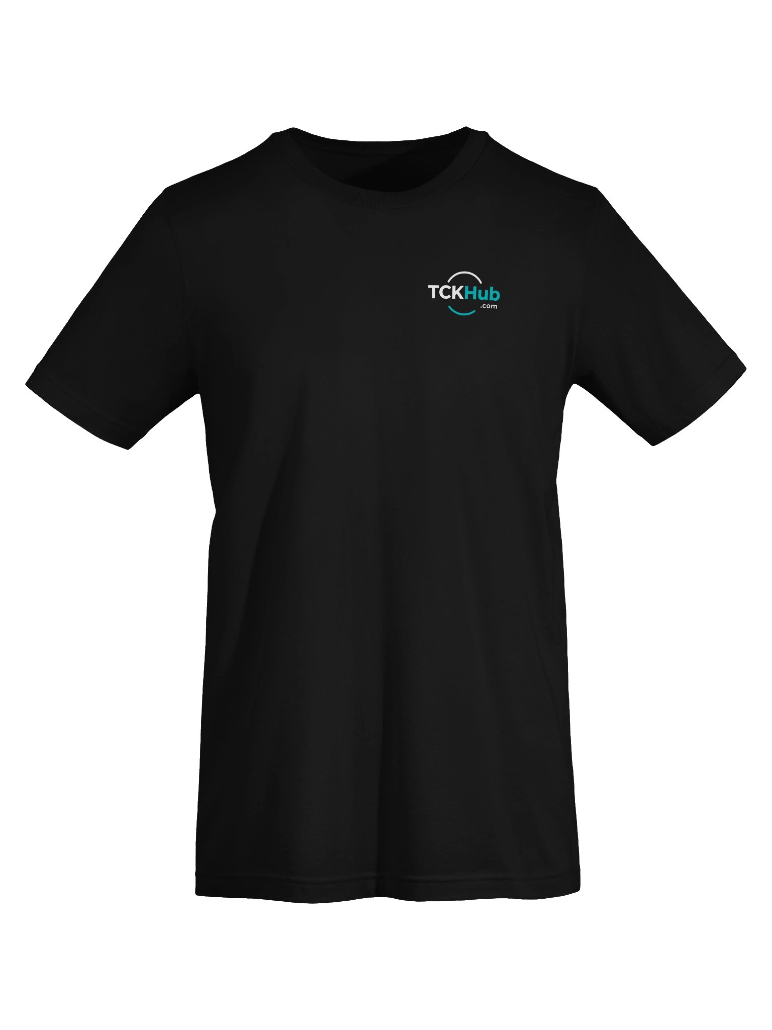 TCK Hub Arc Logo Tee, Left Chest (White Print) product image (14)