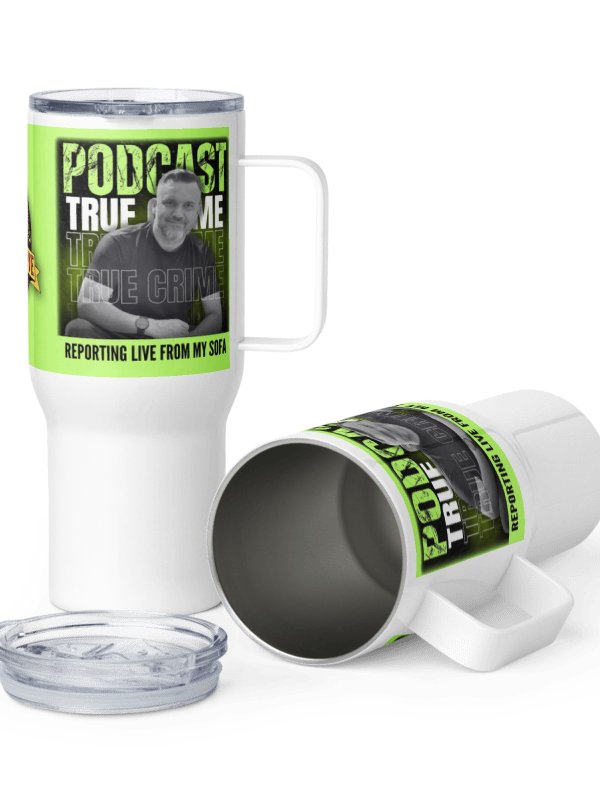 Reporting Live From My Sofa Podcast Travel Mug product image (19)