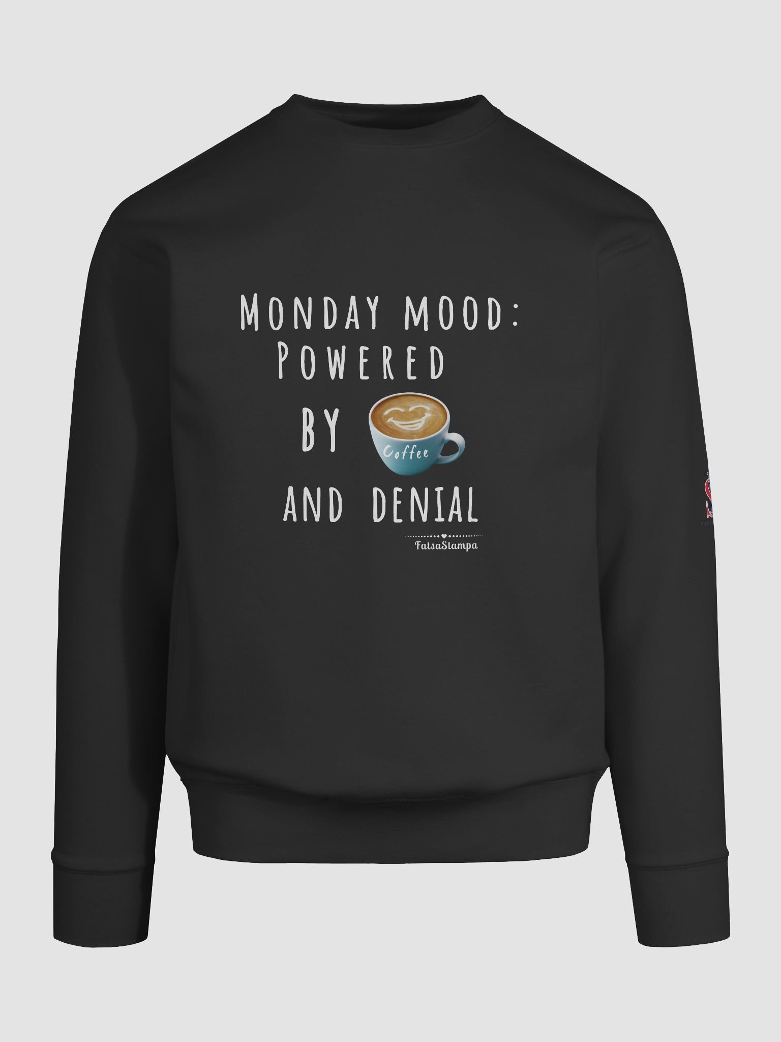 Monday Mood Funny coffee Premium Sweatshirt product image (9)