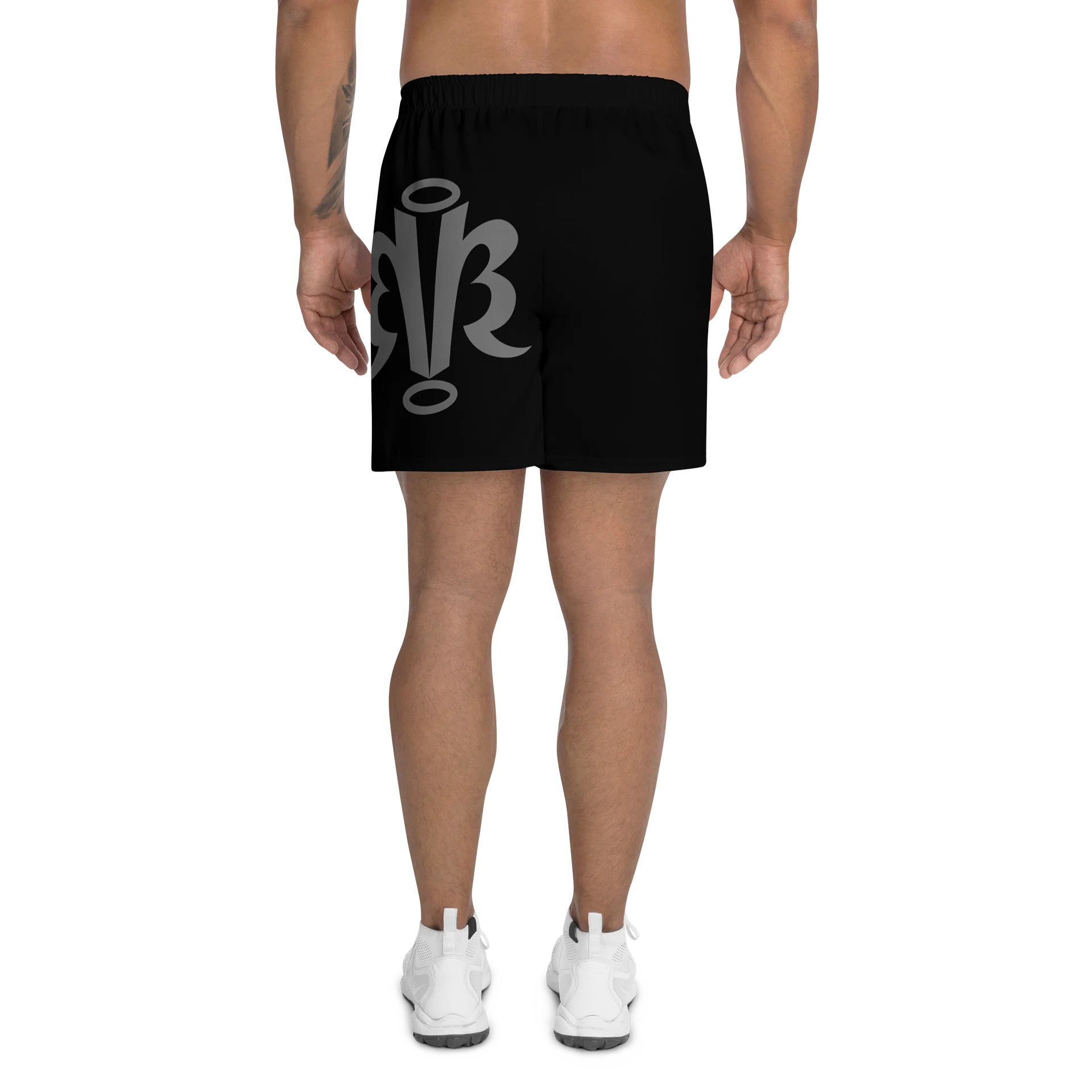 HB Script Print Design Long Shorts product image (4)
