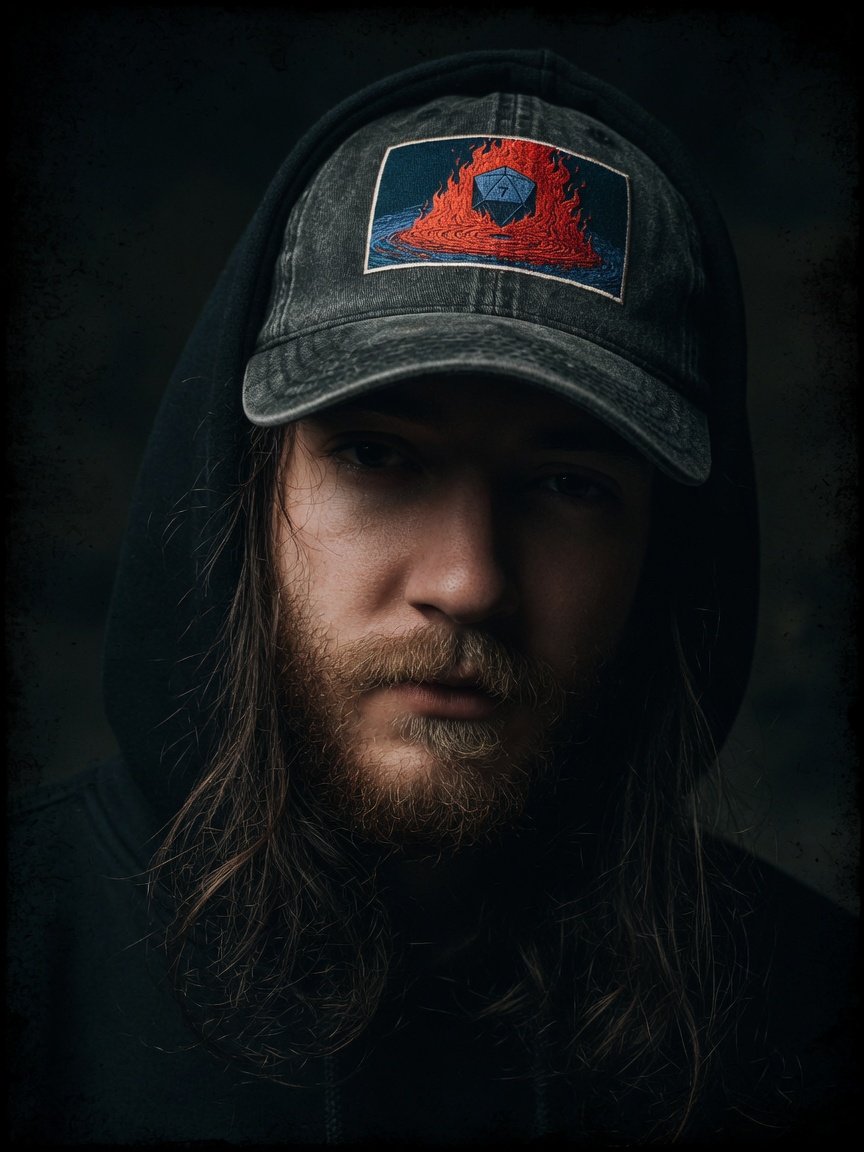 MAGIC SEVEN - EMBROIDERED FADED DAD HAT product image (1)