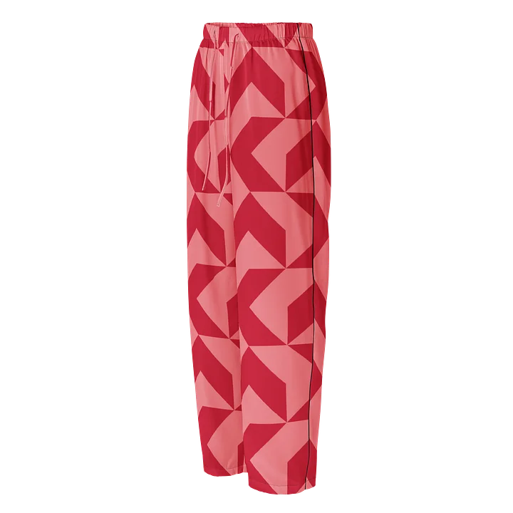 Red Zigzag Geo Pajama Top product image (1)