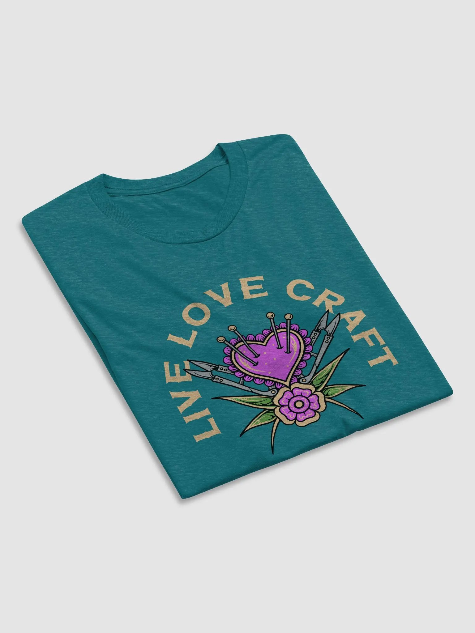 Live Love Craft Unisex Tee product image (3)