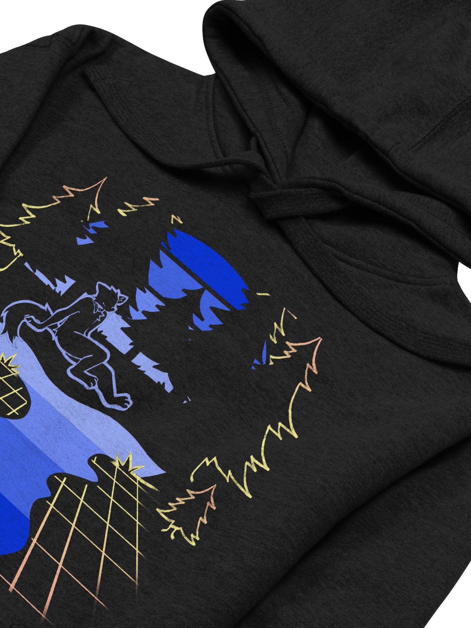 Vapourwave Skyks hoodie (dark edition) product image (3)