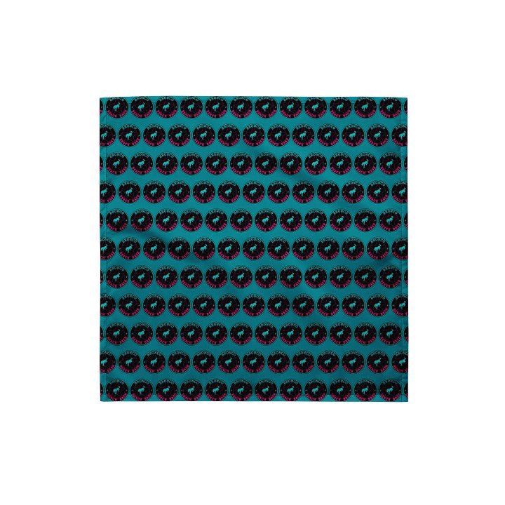 2025 Bronco Beach Bash Ocean City / Destination Bigfoot Bronco Collab | BBB Monogram All-Over Print Bandana product image (1)