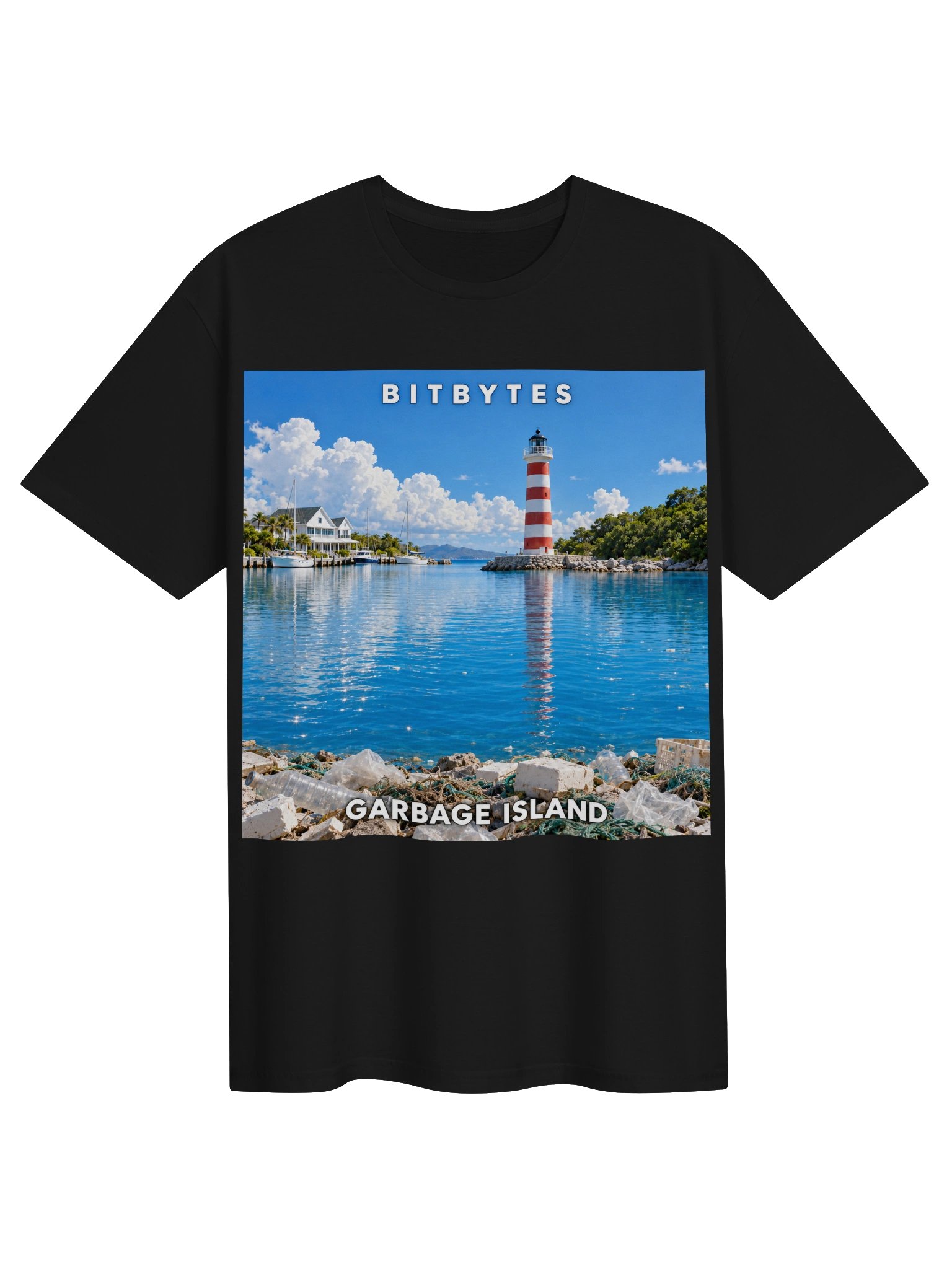 Garbage Island Cover T-Shirt product image (1)