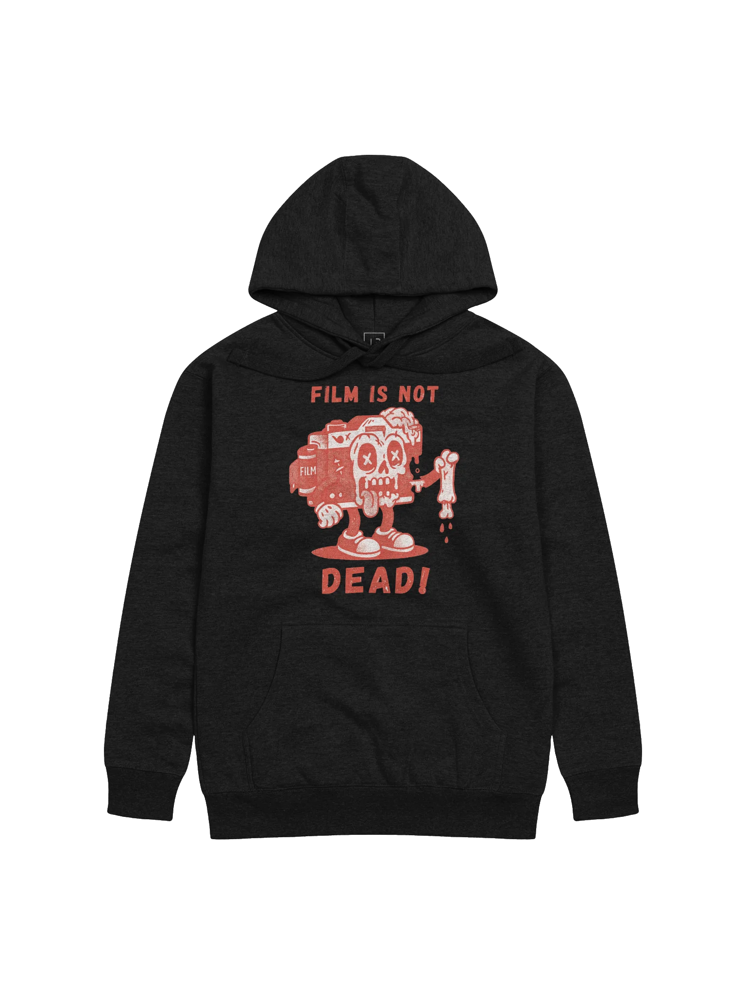 Undead 35mm Vintage Graphic Hoodie (Black) product image (1)