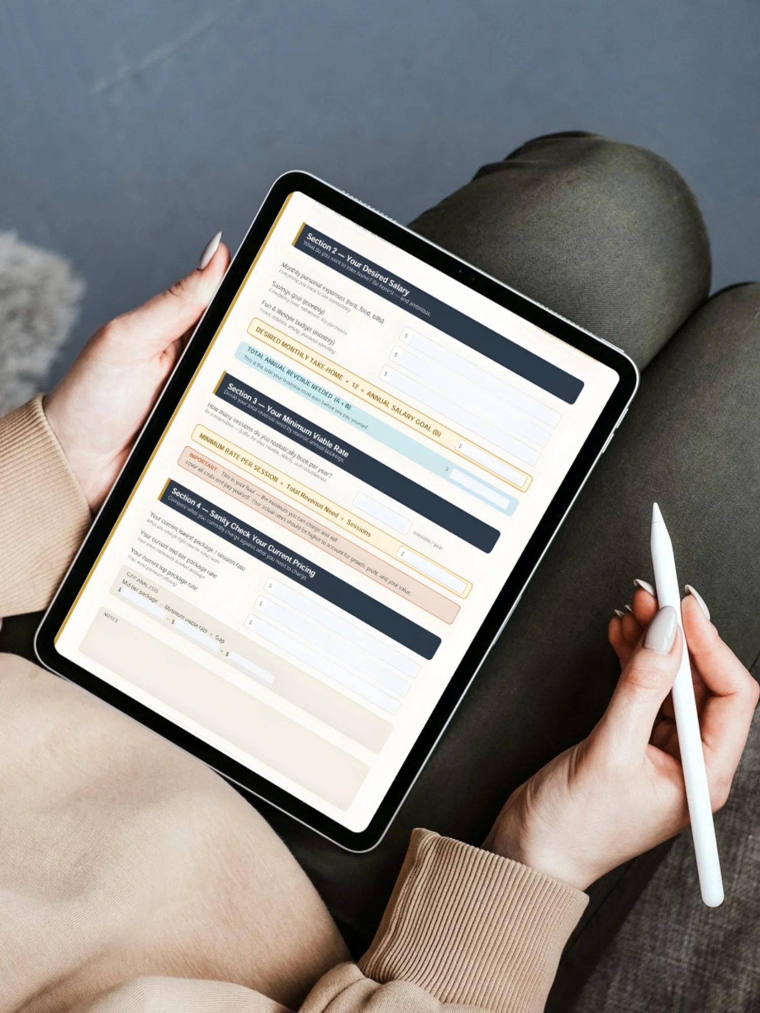 Pricing Worksheet for Photographers - Limited Launch Sale - 50% Off product image (11)