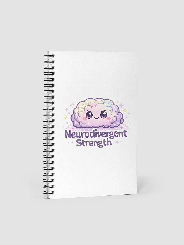 Neurodivergent Strength Spiral Notebook product image (1)