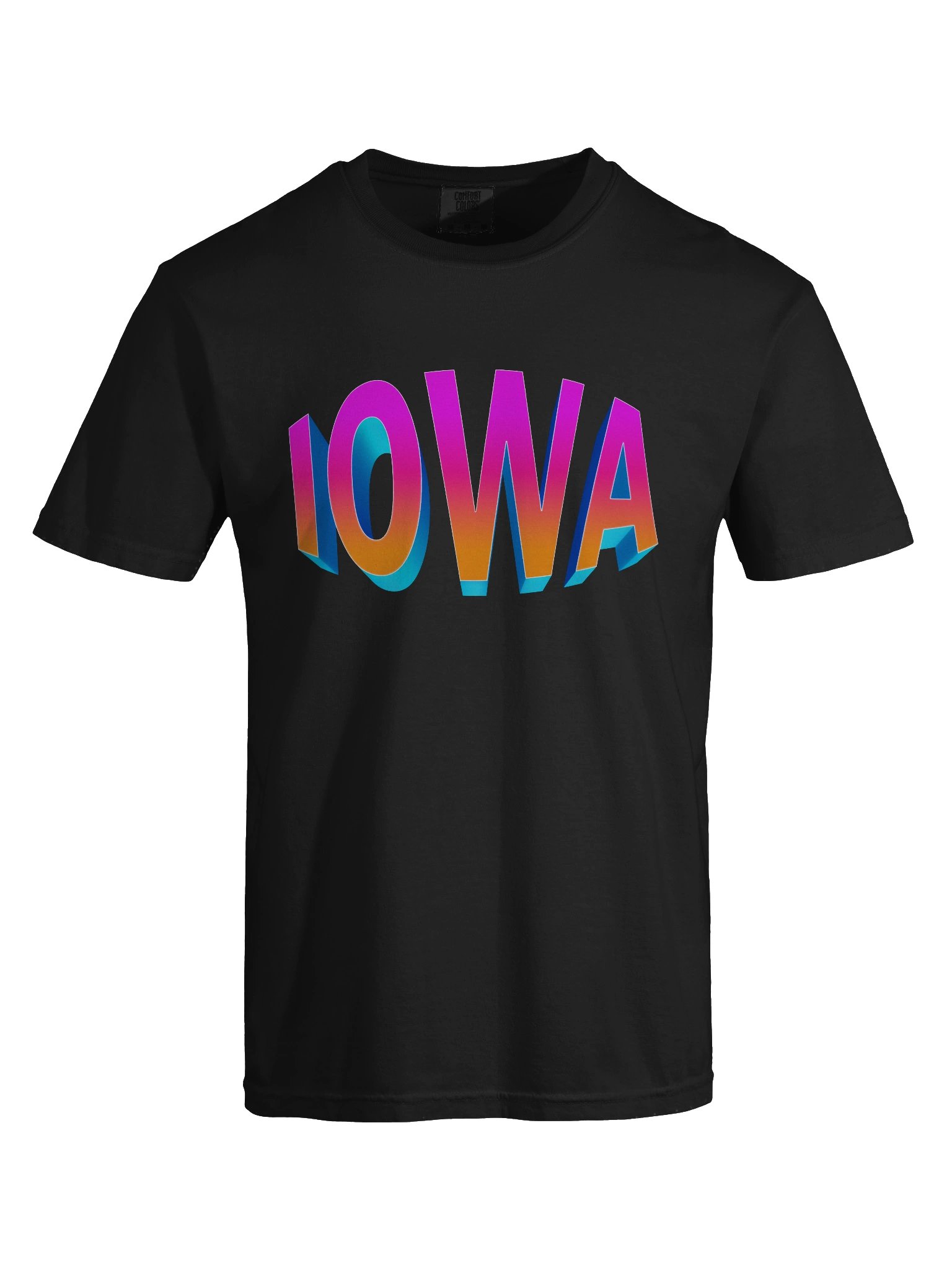 IOWA 3D Gradient Tee product image (7)