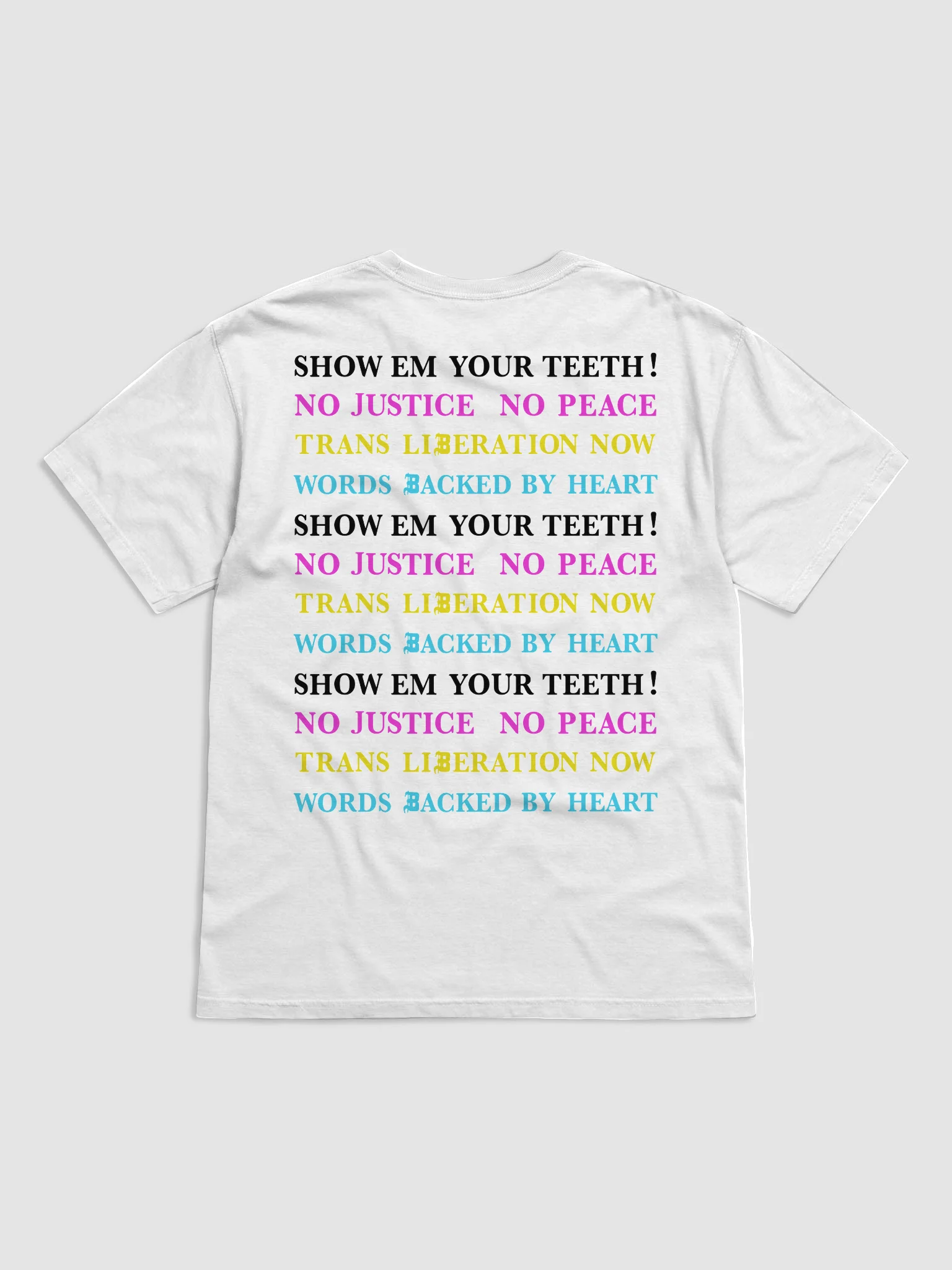 Pride shirt white product image (2)