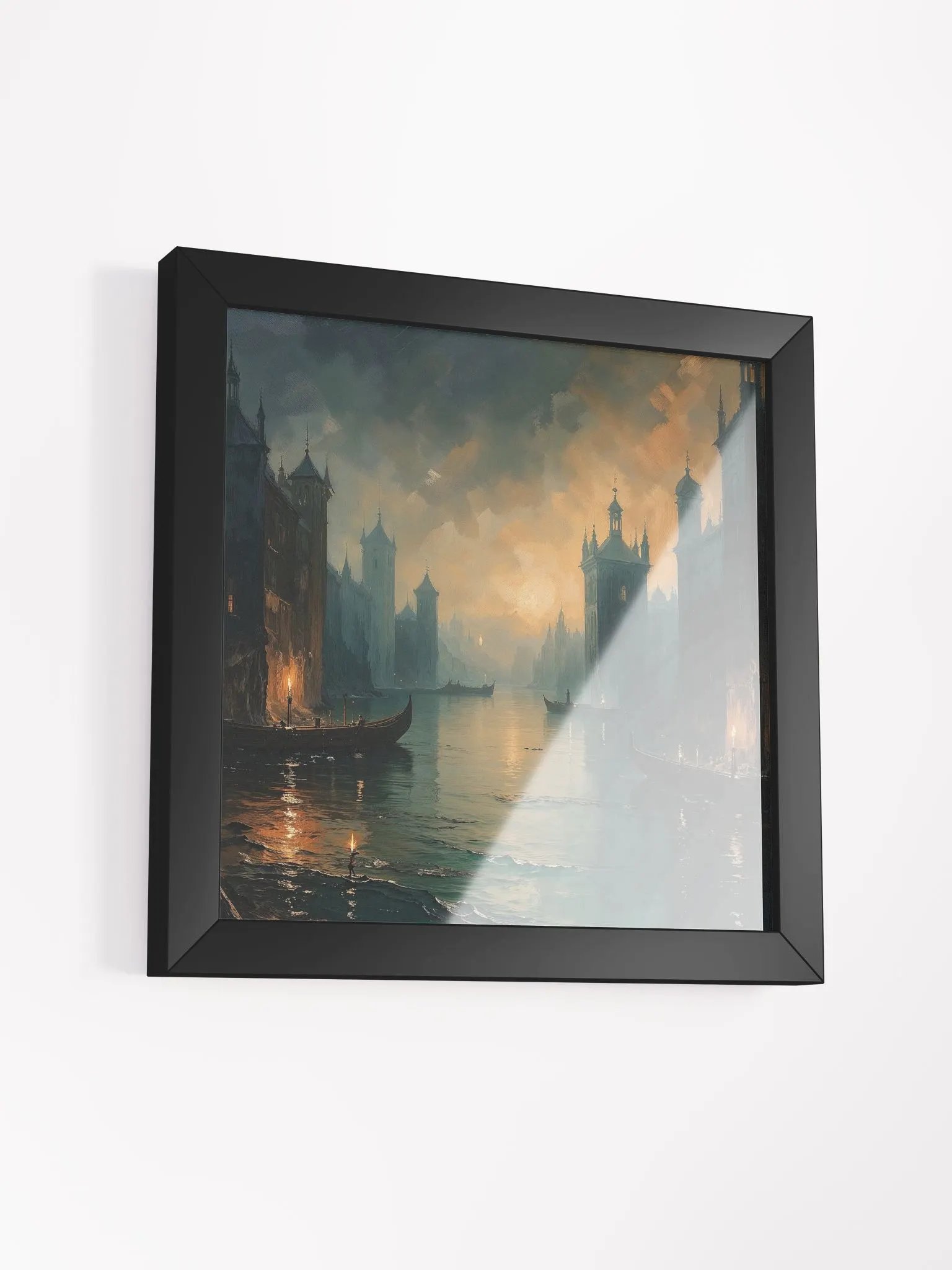Twilight Port Framed Print product image (23)