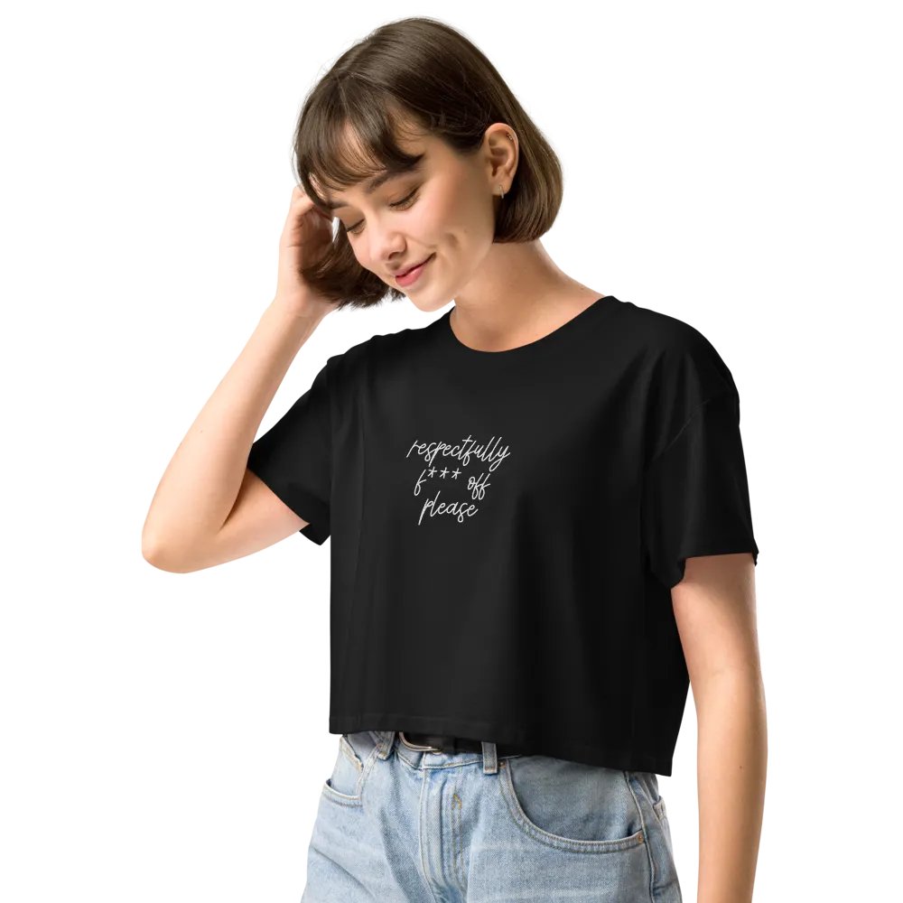 RFOP Crop Shirt (black) product image (4)