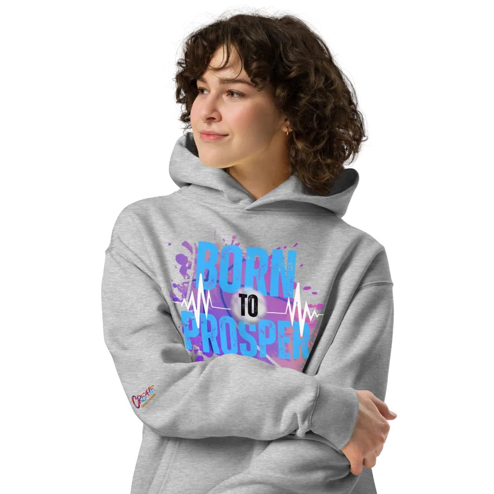 Born to Prosper Unisex Oversized Hoodie product image (34)