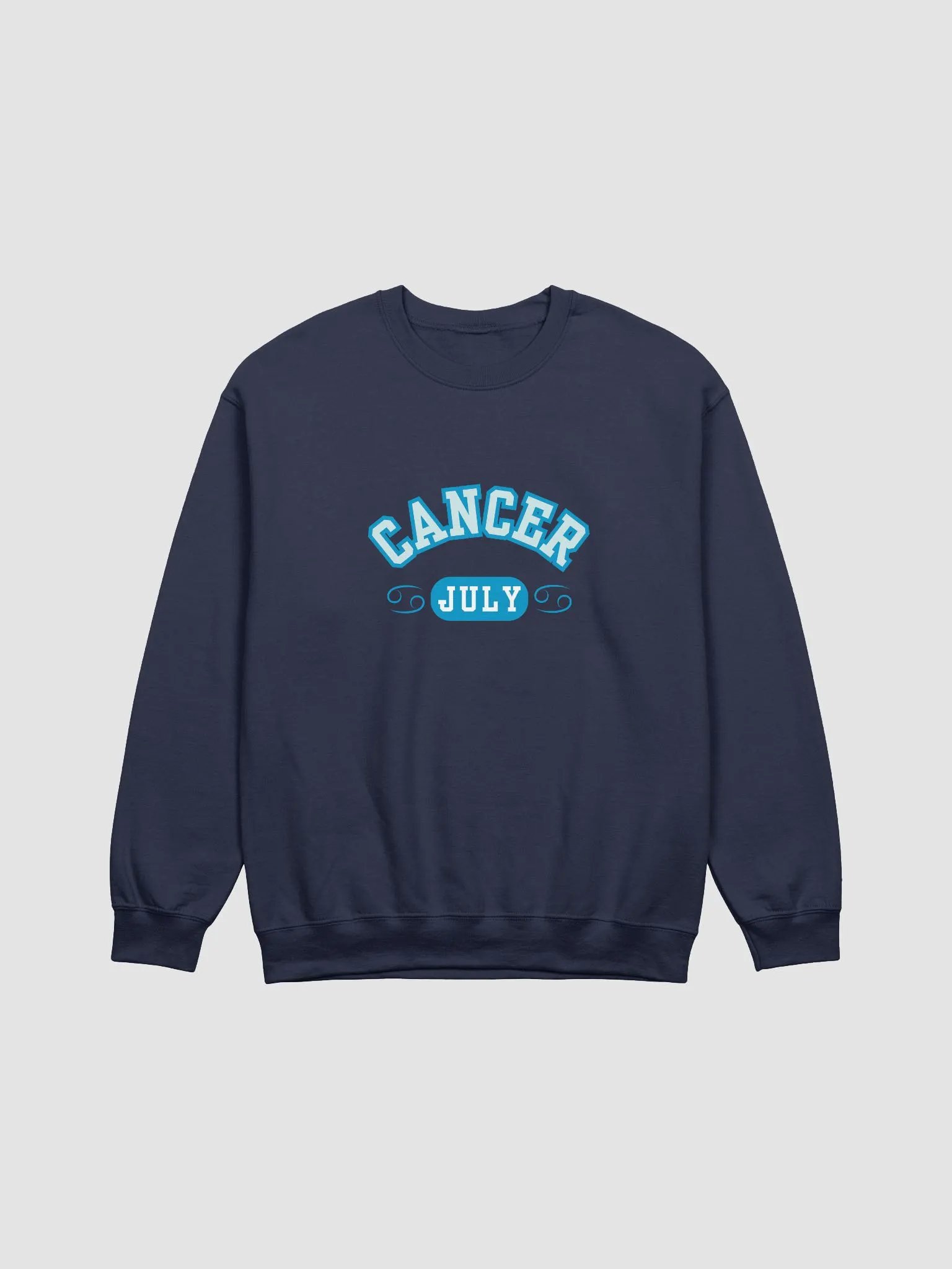 Cancer July Zodiac Sign Sweatshirt product image (26)